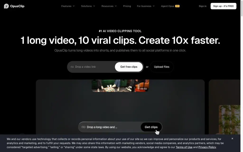 Opus Clip — Best for Repurposing Long-Form Video