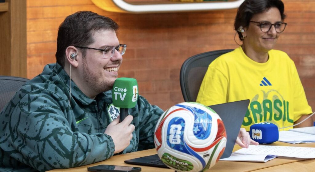 Photo of the only creator to stream all FIFA World Cup matches speaking about this