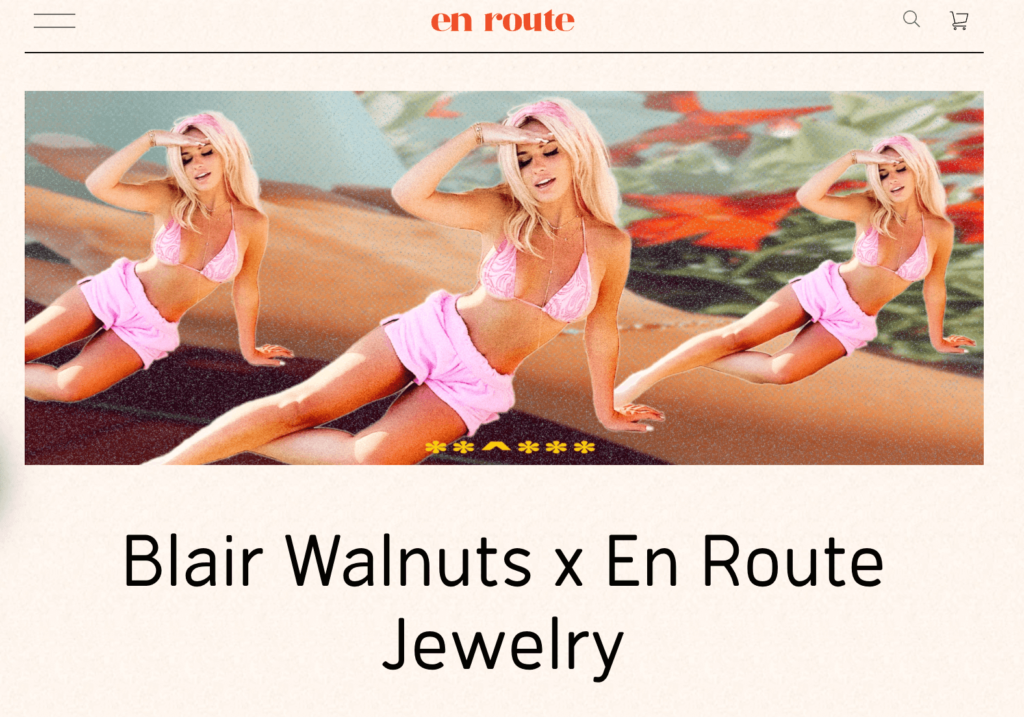Blair Walnuts X En Route Jewelry