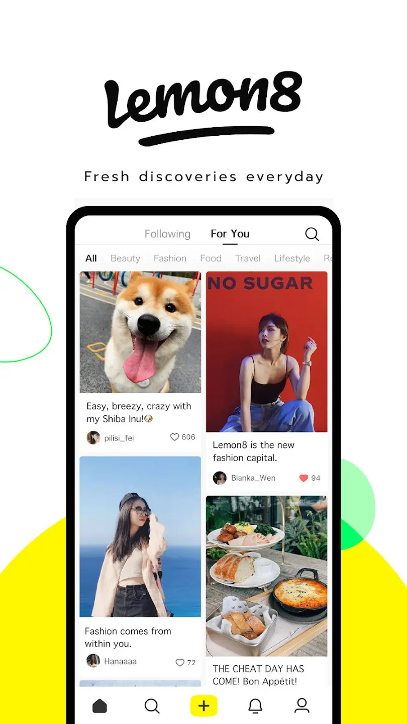 lemon8 - new app by bytedance