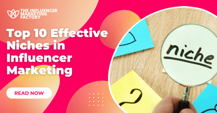 Top 10 Effective Niches in Influencer Marketing