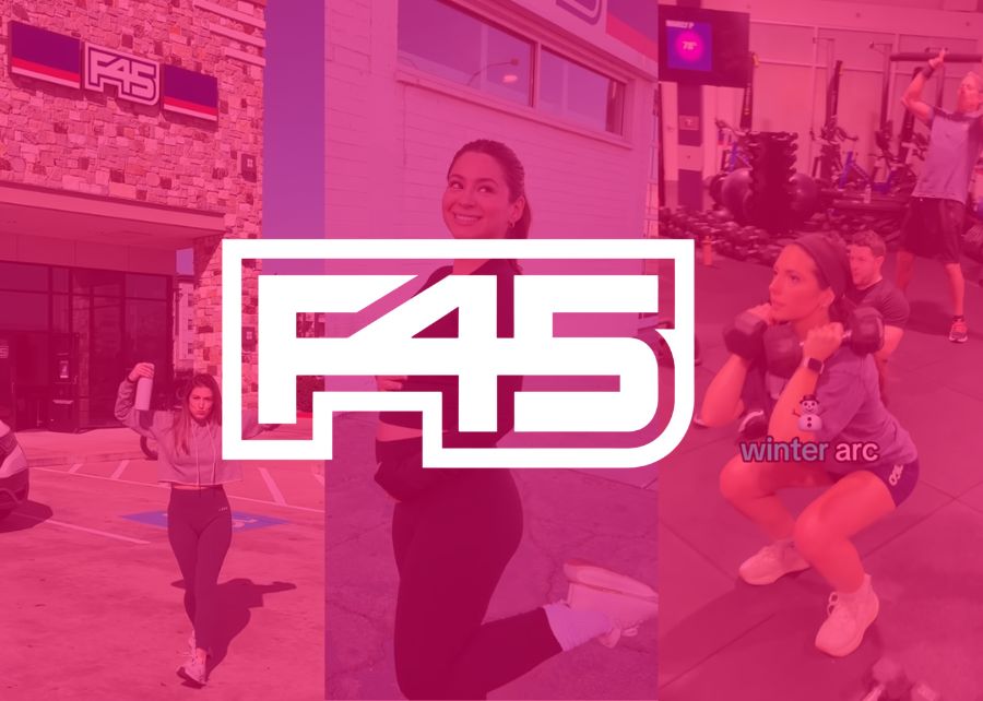 F45 influencer marketing activation by The Influencer Marketing Factory